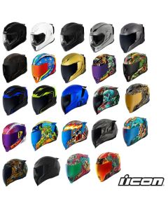 Icon Airflite Full Face DOT Street Motorcycle Helmet - Pick Size & Color