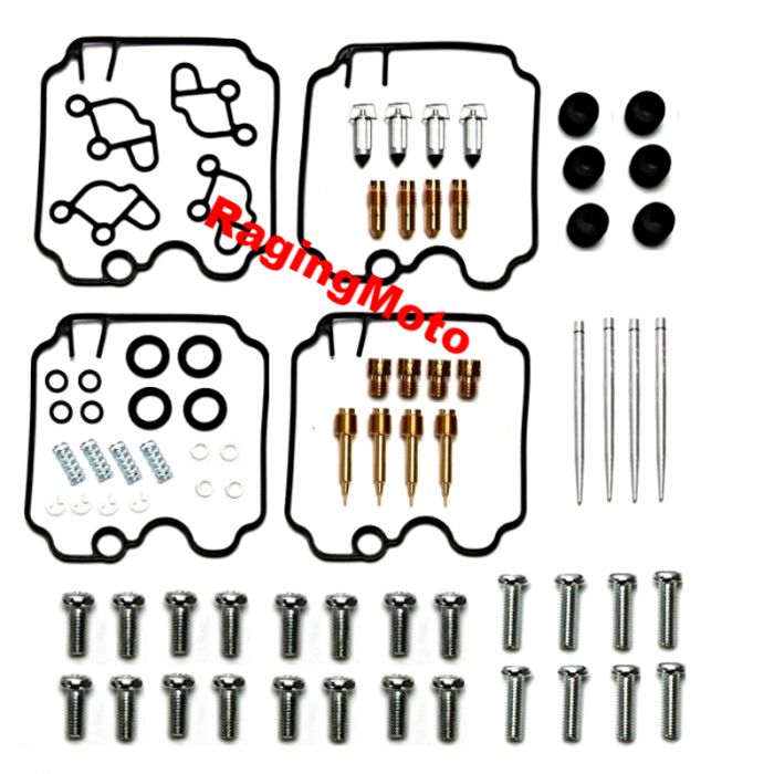 Parts Unlimited Carburetor Full Repair Kit OEM Jet Size 89-99 FZR600R 1003-1422