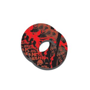 Factory Effex Moto Grip Donuts Metal Mulisha Black Red-0