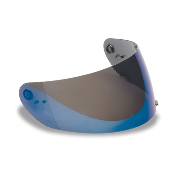 Bell Helmet Face Shield Light Blue Iridium