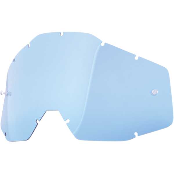 100% Strata MX / Racecraft / Accuri Replacement Lens Blue