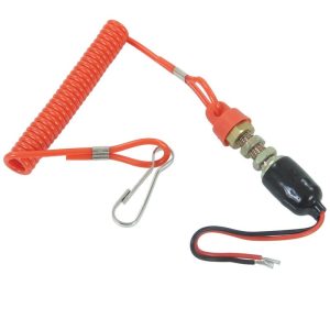 Universal Safety Tether Stop Kill Switch ATV Snowmobile Ski-Doo, Arctic-Cat, Etc-0