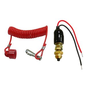 Parts Unlimited ATV Snowmobile Universal Safety Tether Kill Switch Normally Open-0