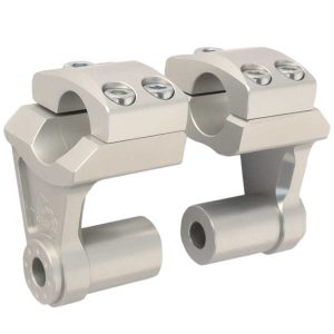 Rox Deluxe 2 Inch Rise x 7/8 Stem Clamp x 7/8 Dual Sport Handlebar Risers 3R-P2SSM