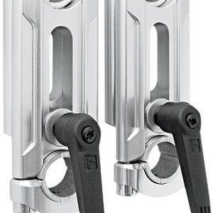 Rox Elite Height Adjustable Snowmobile Handlebars Risers -0