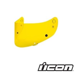 Icon Optic Trac Replacement Face Shield For Airframe Pro/Airform/Airmada Helmet -0