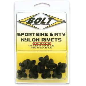 Fender Push Rivets 8mm Honda Yamaha Kawasaki Suzuki Pop In Body Clips ATV Street-0