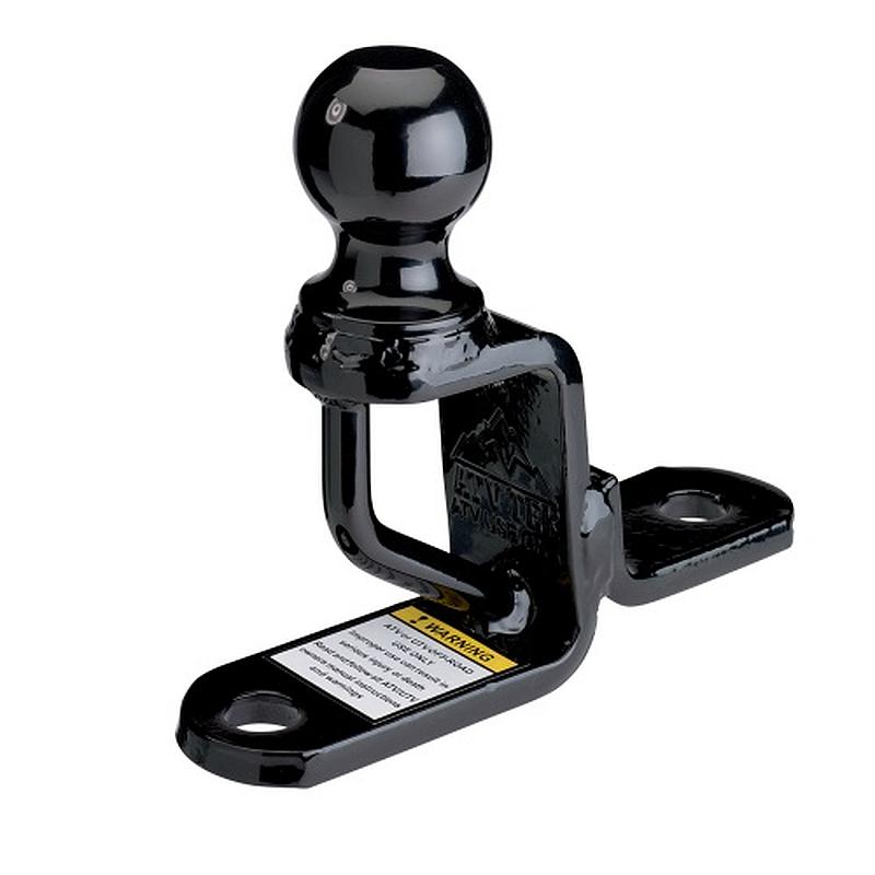 Moose 2" Hitch 3" Rice W/ Ball Mount ATV Honda Polaris Yamaha Kawasaki Can-Am-263267