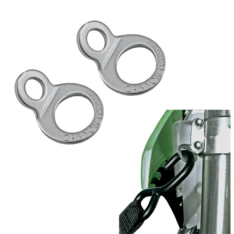Canyon Dancer Stainless Steel Dirt Bike Motorcycle Tie Down Strap Rings CR KX RM-0