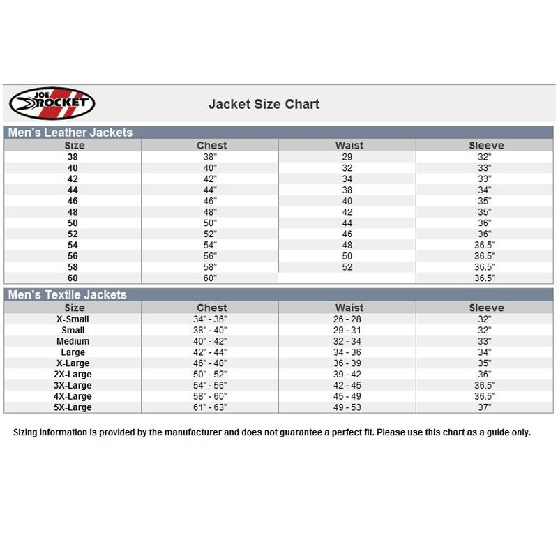 Joe Rocket Atomic 5.0 Textile WP Street Motorcycle Jacket - Pick Color/Size-234038