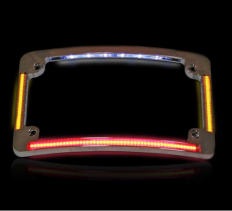 Custom Dynamics Chrome License Plate Frame-100587