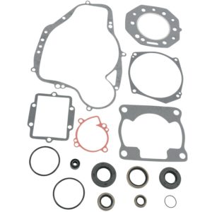 Moose Complete Gasket Set W/ Oil Seals Kawasaki KXT250 Tecate 84-85