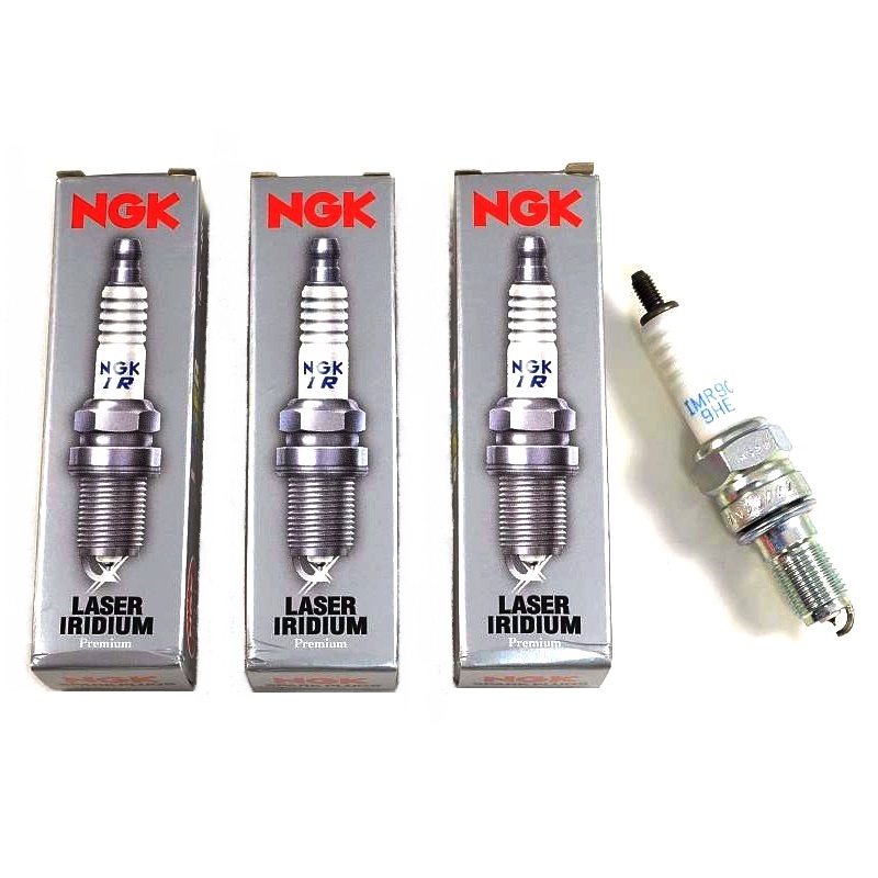 4 NGK 6501 IMR9C-9HE Laser Iridium 3/4 x10mm Spark Plug Honda CBR600R 2003-2006-0
