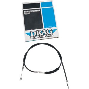 Drag Specialties 74-11/16 Inch Black Vinyl Clutch Cable Harley 0652-1403-0