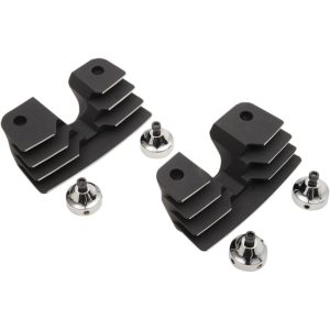Drag Specialties Spark Plug/Head Bolt Covers Wrinkle Black 0940-1313-0