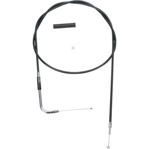 Drag Specialties 54 Inch Black Vinyl Throttle Cable Harley 0650-1076-0
