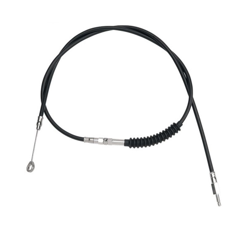 Drag Specialties 66-11/16" Black Vinyl Clutch Cable For Harley 0652-1437-0