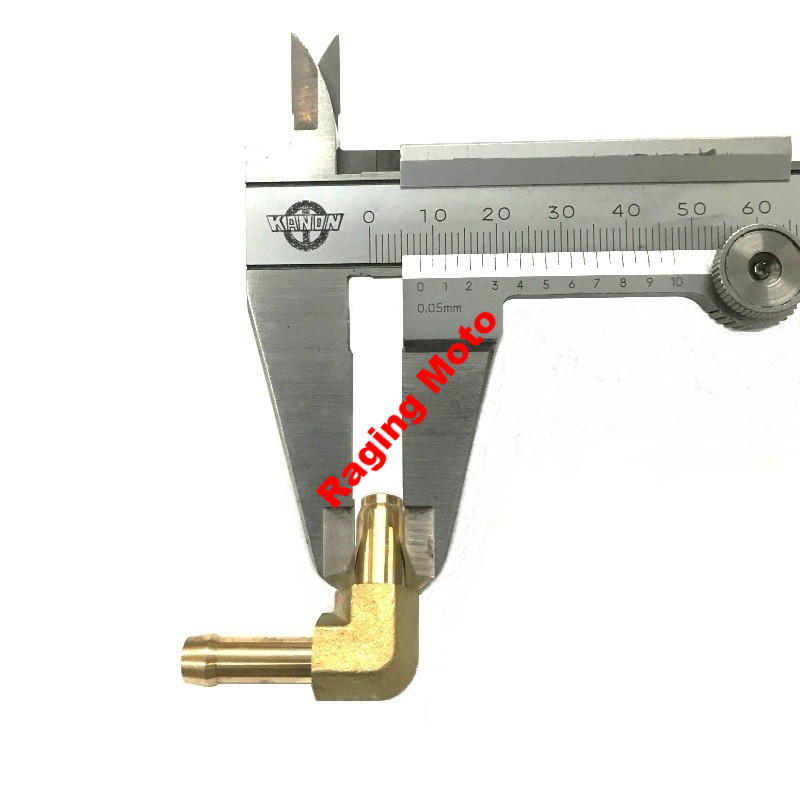 Drag Specialties Brass Fuel Inlet Fitting Harley-Davidson 1003-0257-148893