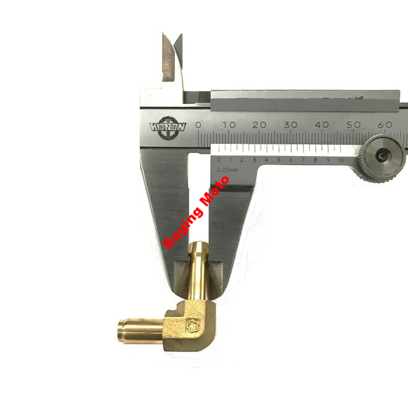 Drag Specialties Brass Fuel Inlet Fitting Harley-Davidson 1003-0257-148894