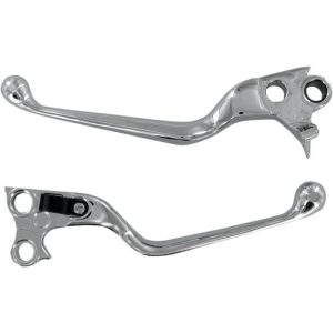 Drag Specialties Chrome Wide Blade Lever Set Harley-Davidson - 0610-0126-0