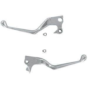 Drag Specialties Chrome Wide Blade Lever Set Harley-Davidson - 0610-0127-0