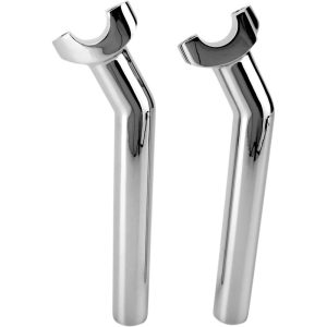 Drag Specialties Chrome Forged Aluminum Handlebar Riser - 0602-0412-0