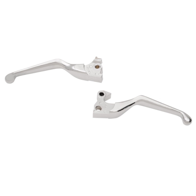 Drag Specialties Chrome Wide Blade Lever Set Harley-Davidson - 0610-0794-0