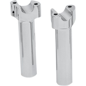 Drag Specialties Chrome Buffalo Straight Riser - 1803-1512-0