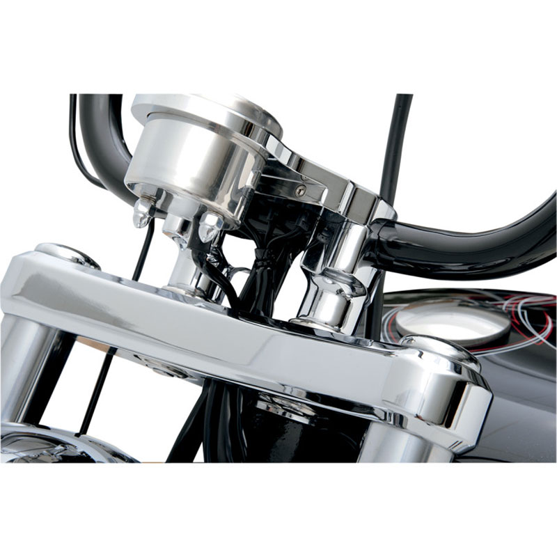Drag Specialties Chrome Buffalo Straight Riser - DS-290113-124970