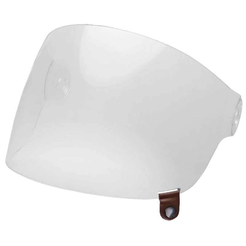 Bell Bullitt Flat Faceshield Helmet Visor with Magnetic Brown Tab – Pick Color - Image 3