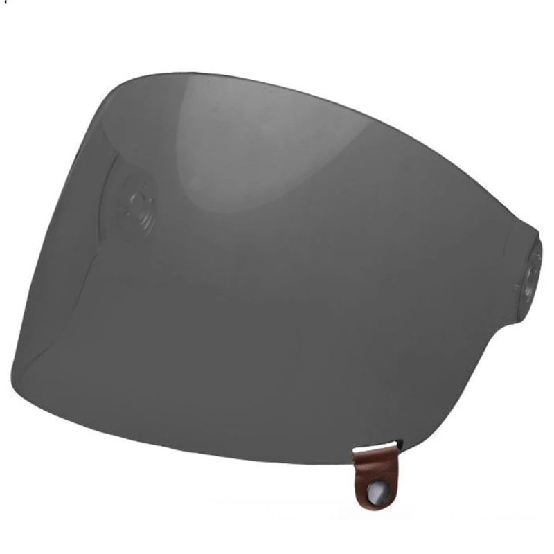 Bell Bullitt Flat Faceshield Helmet Visor with Magnetic Brown Tab – Pick Color - Image 4