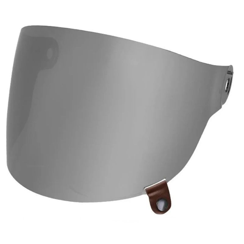 Bell Bullitt Flat Faceshield Helmet Visor with Magnetic Brown Tab – Pick Color - Image 2