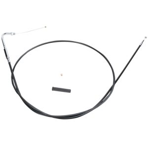 Drag Specialties 56 Inch Black Vinyl Throttle Cable For Harley 0651-0709