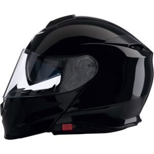 Z1R Solaris Modular With Electric Face Shield Helmet Black