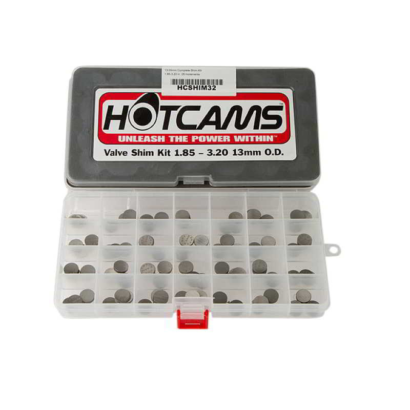 Hot Cams 13mm OD 13 Complete Valve Shim Kit - HCSHIM32