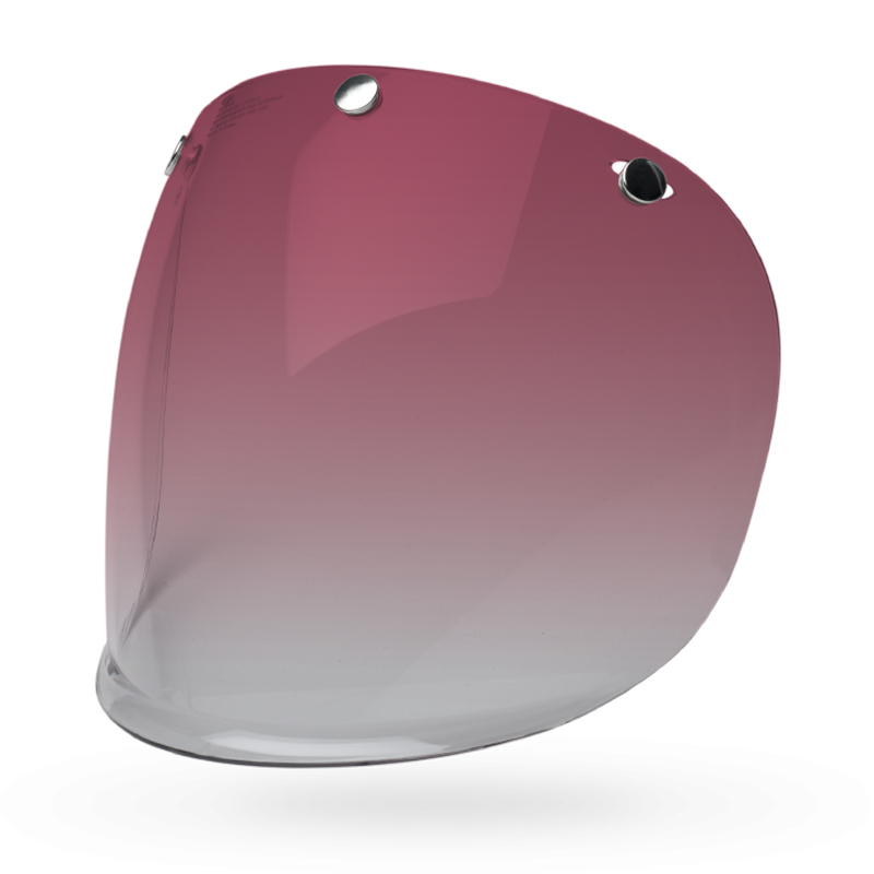 Bell 3-Snap Faceshield Helmet Pink Gradient
