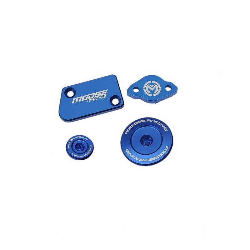 Moose Racing Bling Pack Billet Aluminum Blue For Yamaha - 1231-0906-148021