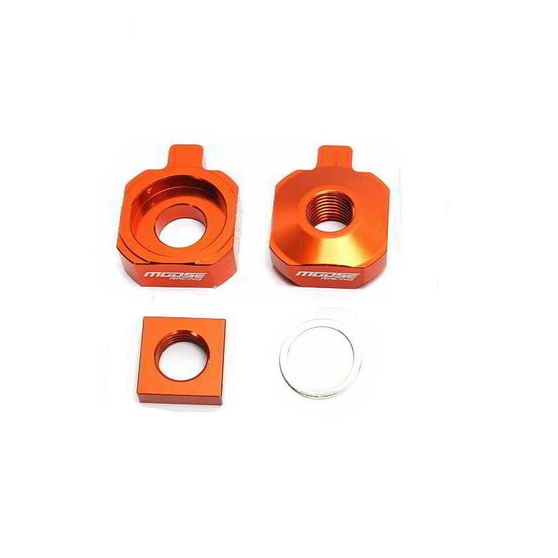 Moose Racing Bling Pack Billet Aluminum Orange For KTM - 1231-0924-147763