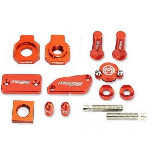 Moose Bling Pack Billet Aluminum Orange For KTM 85SX 2003-2012 & 105SX 2004-2011 - 1231-0912