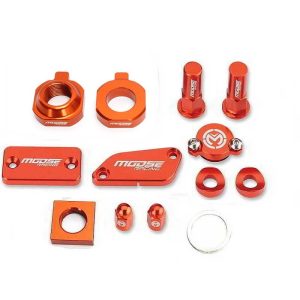 Moose Racing Bling Pack Billet Aluminum Orange For KTM - 1231-0923-0