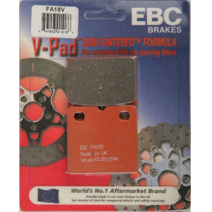 EBC Semi Sintered V Brake Pads - FA18V-0