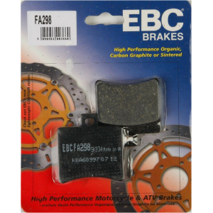 EBC Organic Brake Pads - FA298-0