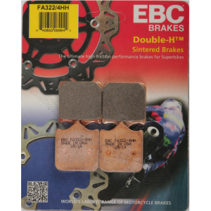 EBC Double H Sintered Front Brake Pads - FA322/4HH-0