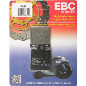 EBC Organic Brake Pads - FA47-0