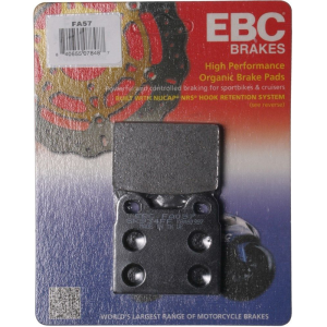 EBC Organic Front Brake Pads - FA57-0