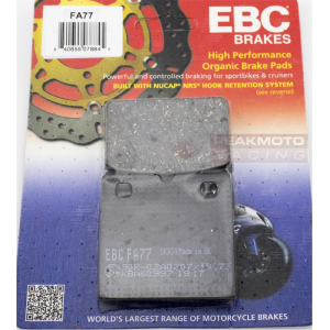 EBC Organic Brake Pads - FA77-0