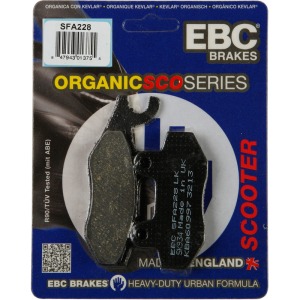 EBC Organic Brake Pads - SFA228-0