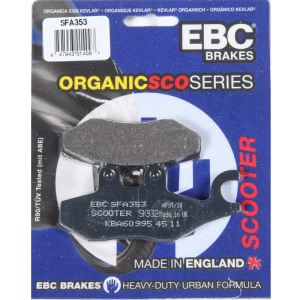 EBC SFA Organic Brake Pads - SFA353-0