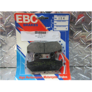 EBC Organic Front Brake Pads - FA124-0