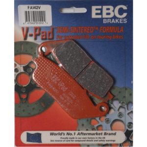 EBC Semi Sintered V Brake Pads - FA142V-0